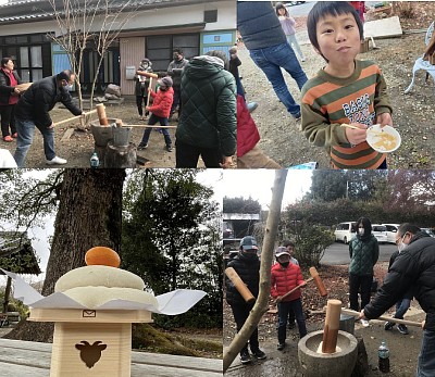 餅つき